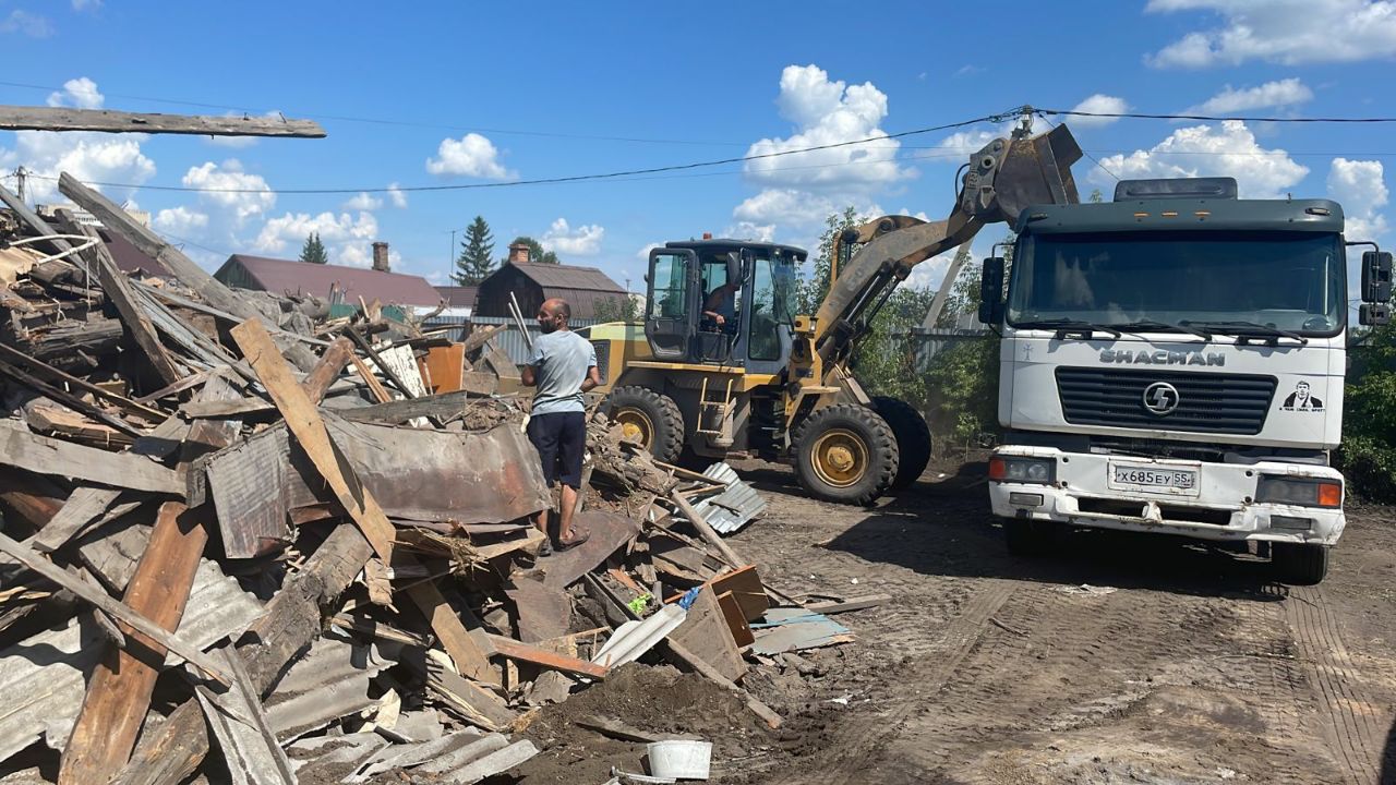 Уборка территорий в Омске и области | Компания «ГрузОмск55»